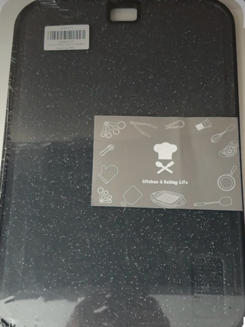 Black Speckled Cutting Board